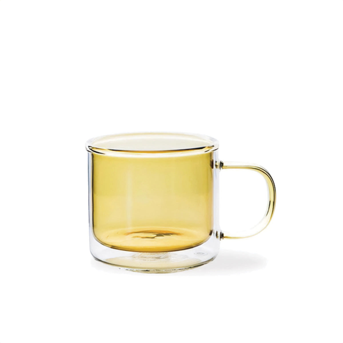 Tasse en verre ambré - Tasse à café et thé durable et résistante à la chaleur