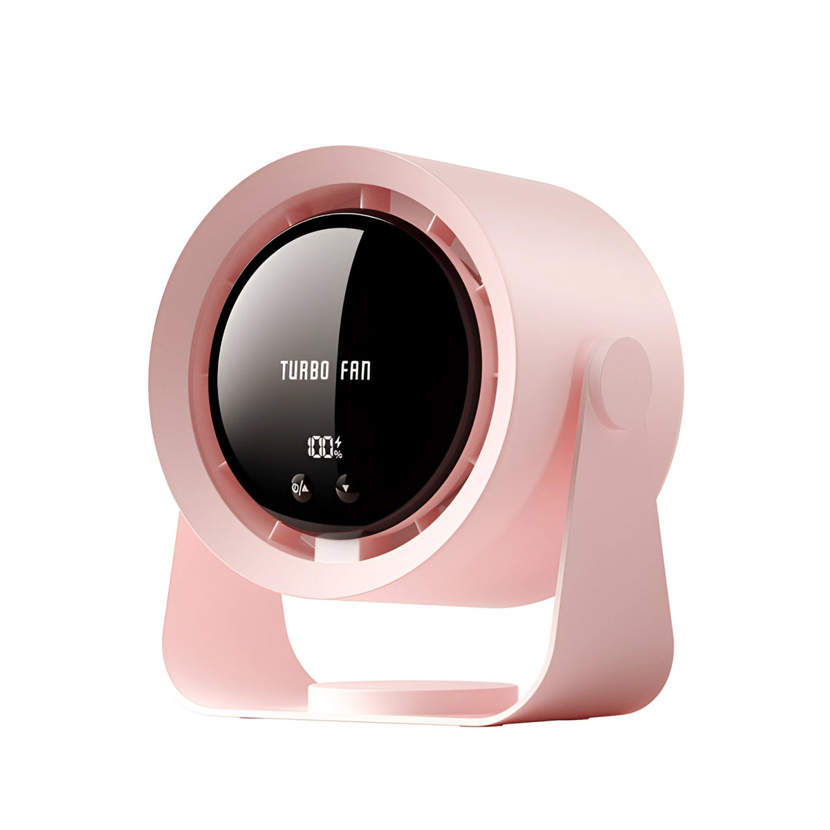 Bezłopatkowy wentylator turbo: kompaktowy, energooszczędny, z wyświetlaczem LED