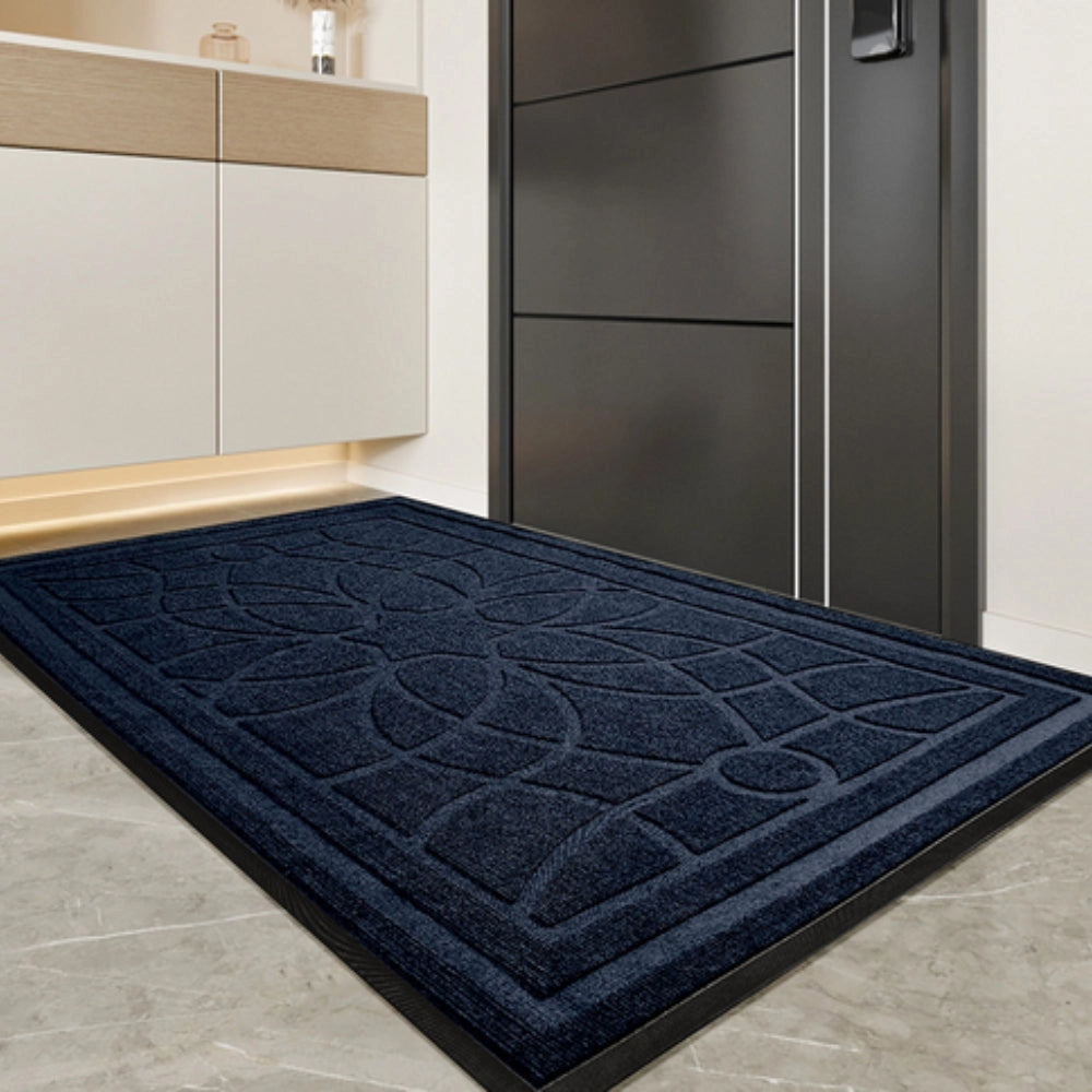 Permaidani Kaki Anti-Kepenatan Ergonomik Biru Navy Mewah Anti-Selip