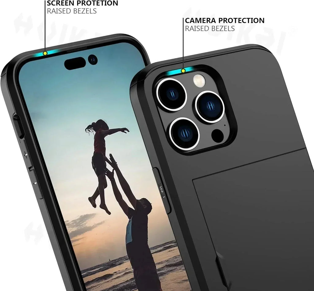 Coque antichoc pour iPhone : bords surélevés et protection durable