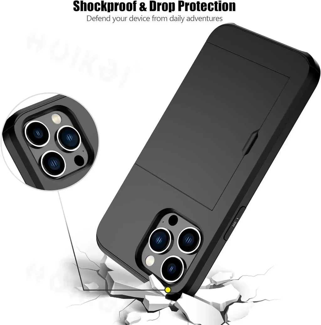 Coque antichoc pour iPhone : bords surélevés et protection durable