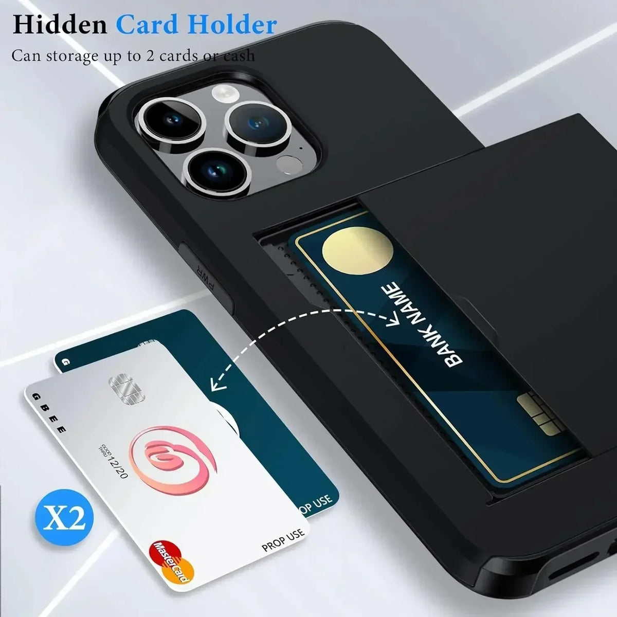 Coque antichoc pour iPhone : bords surélevés et protection durable