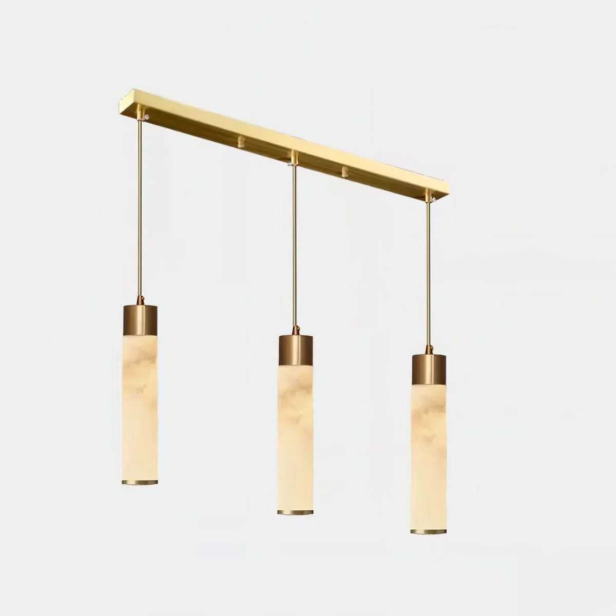 Dike White Alabaster Pendant Light - Neutralighting