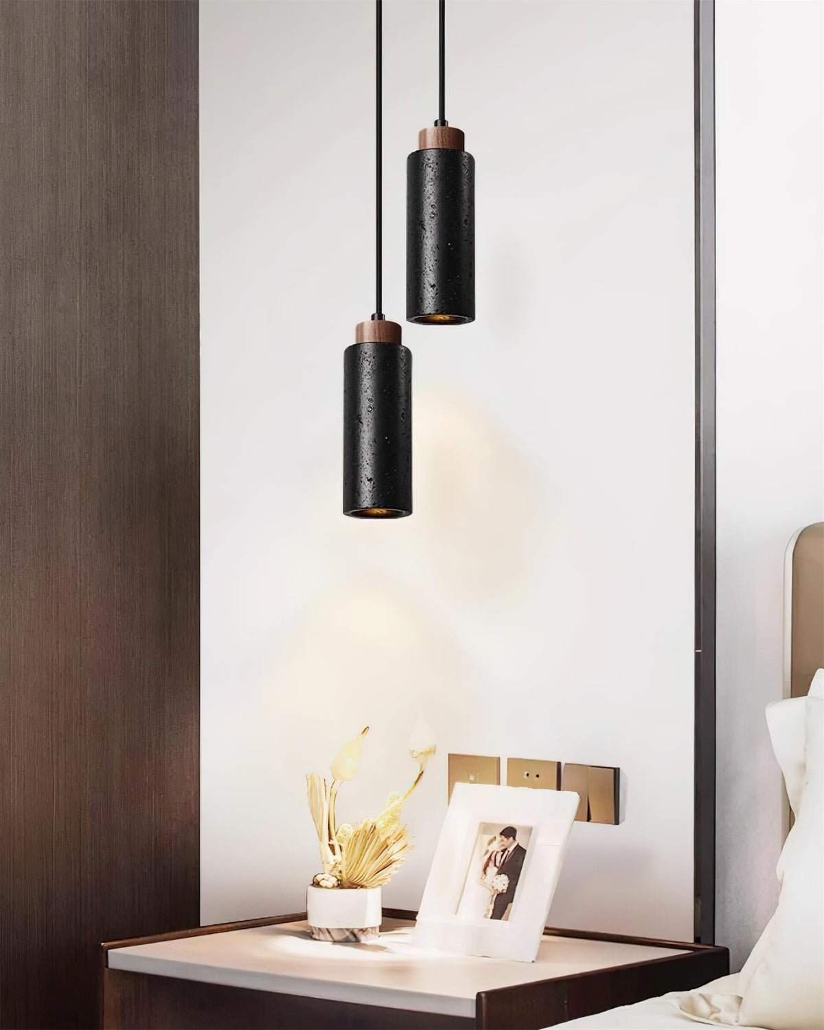 Fioden minimalistisk pendellampe — loftslampe med flere lampehoveder