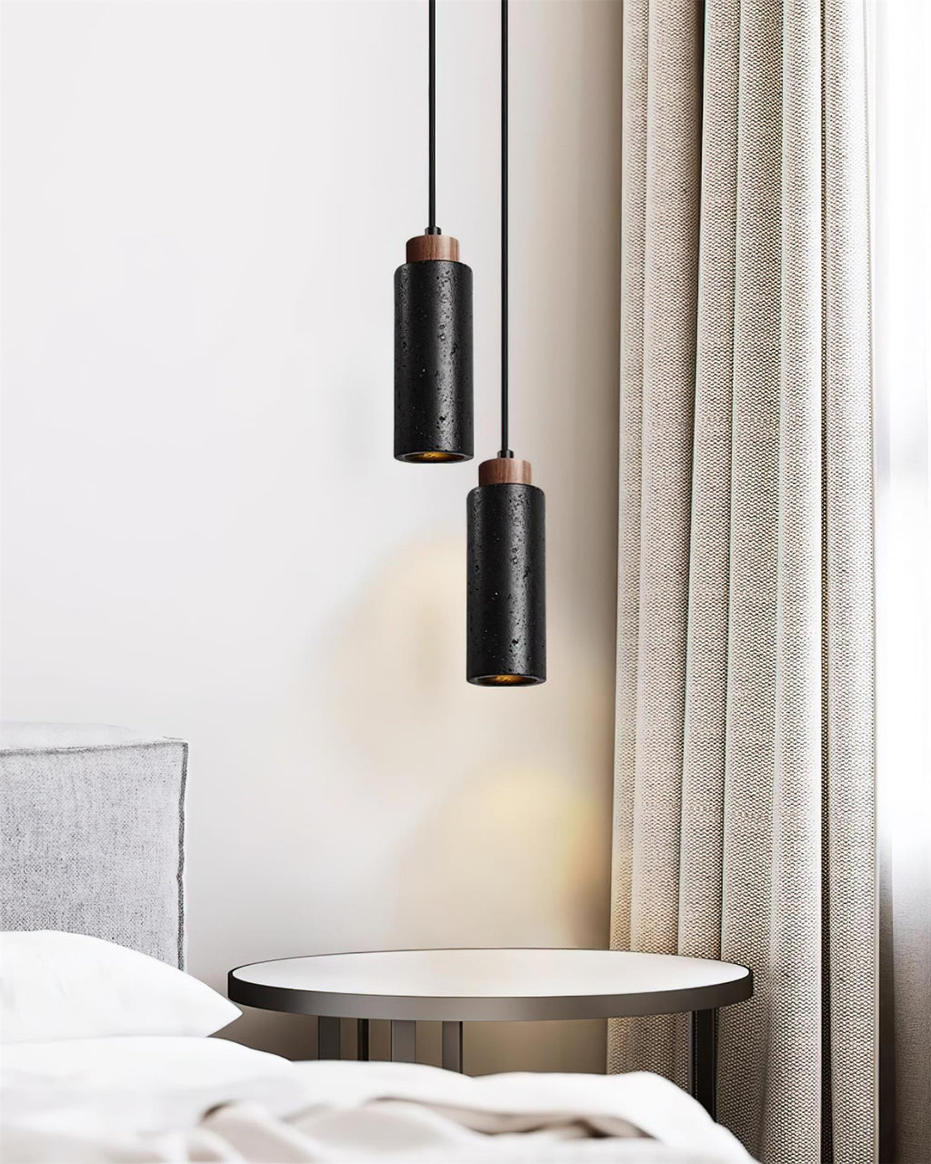 Fioden minimalistisk pendellampe — loftslampe med flere lampehoveder