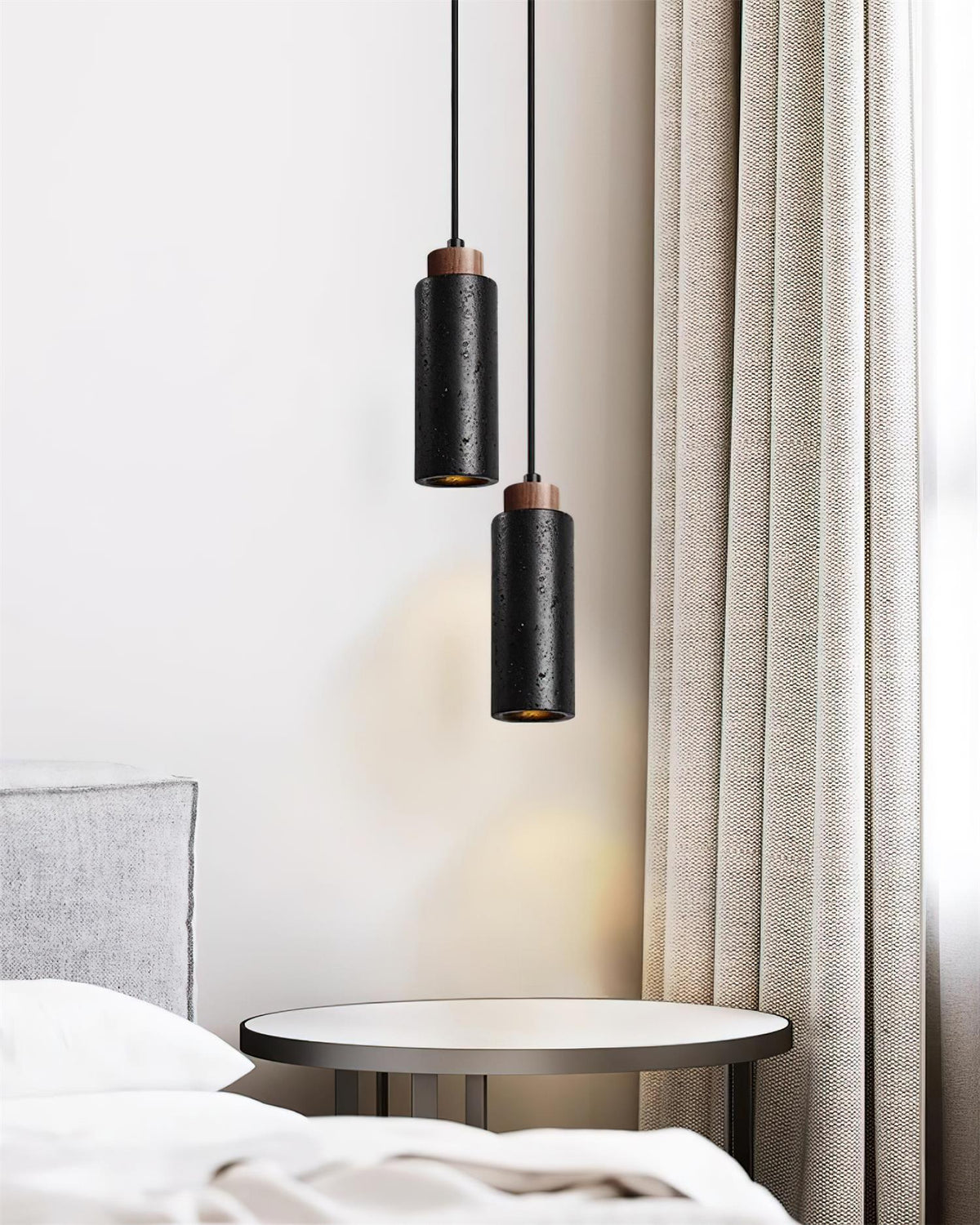 Fioden minimalistisk pendellampe — loftslampe med flere lampehoveder