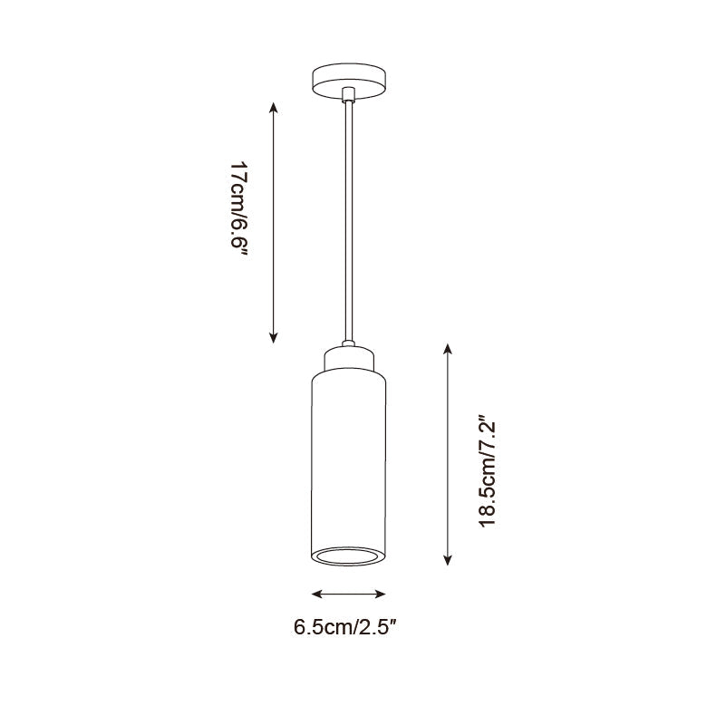 Fioden minimalistisk pendellampe — loftslampe med flere lampehoveder