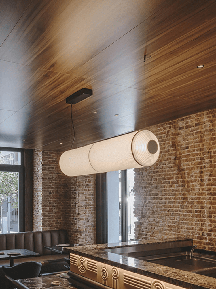Citheis Pendelleuchte aus natürlicher Maulbeerseide – modernes, minimalistisches Design