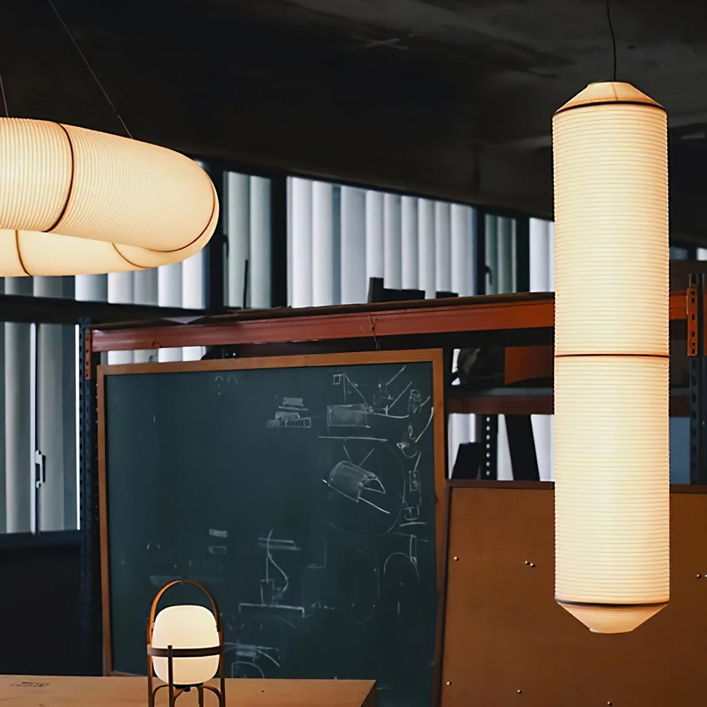 Citheis Pendelleuchte aus natürlicher Maulbeerseide – modernes, minimalistisches Design