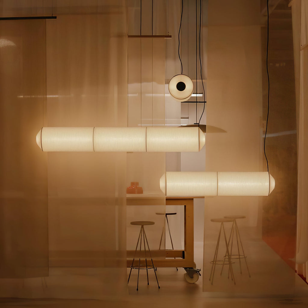 Citheis Pendelleuchte aus natürlicher Maulbeerseide – modernes, minimalistisches Design