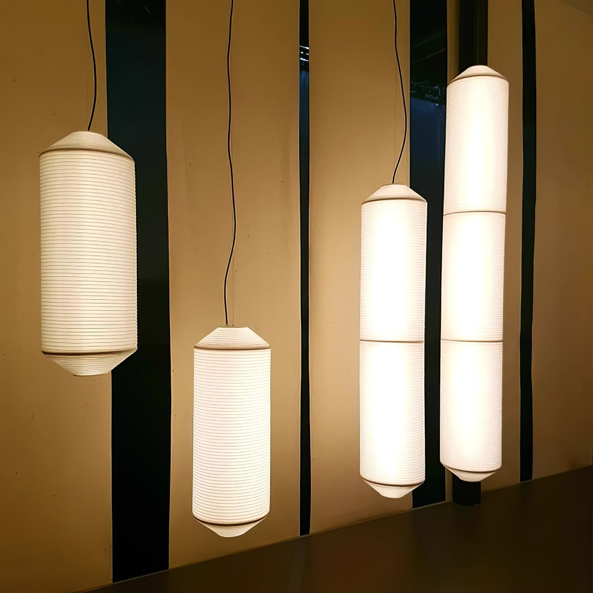 Citheis Pendelleuchte aus natürlicher Maulbeerseide – modernes, minimalistisches Design