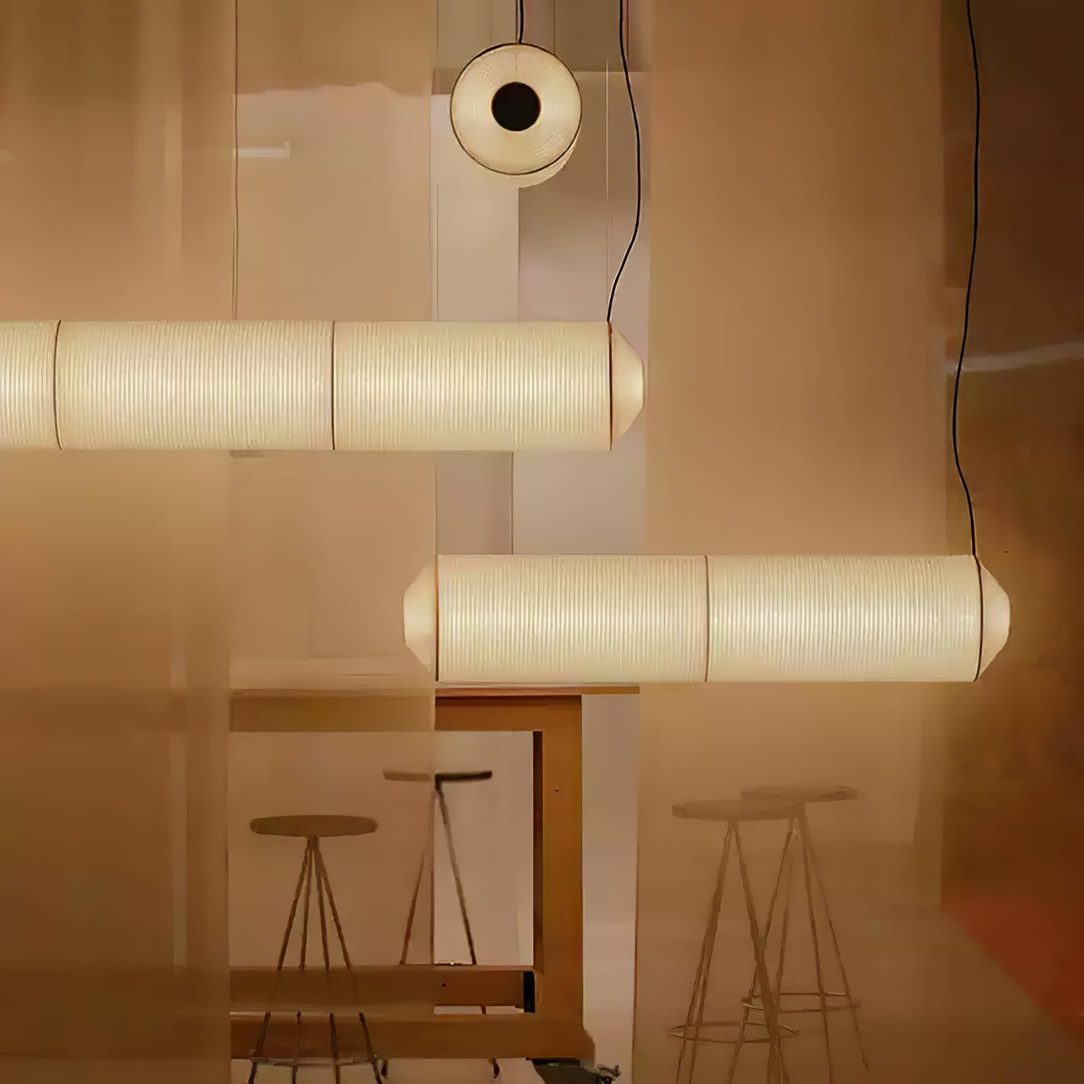 Citheis Pendelleuchte aus natürlicher Maulbeerseide – modernes, minimalistisches Design