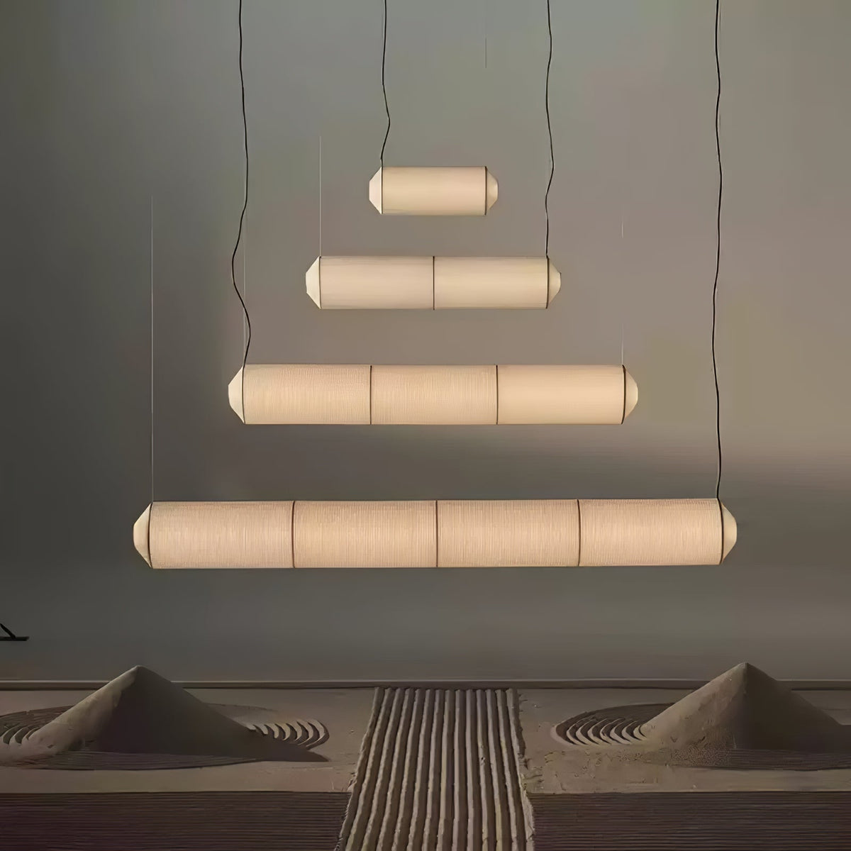 Citheis Pendelleuchte aus natürlicher Maulbeerseide – modernes, minimalistisches Design