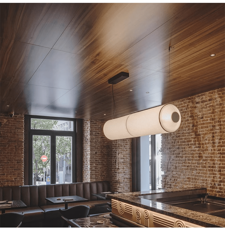 Citheis Pendelleuchte aus natürlicher Maulbeerseide – modernes, minimalistisches Design