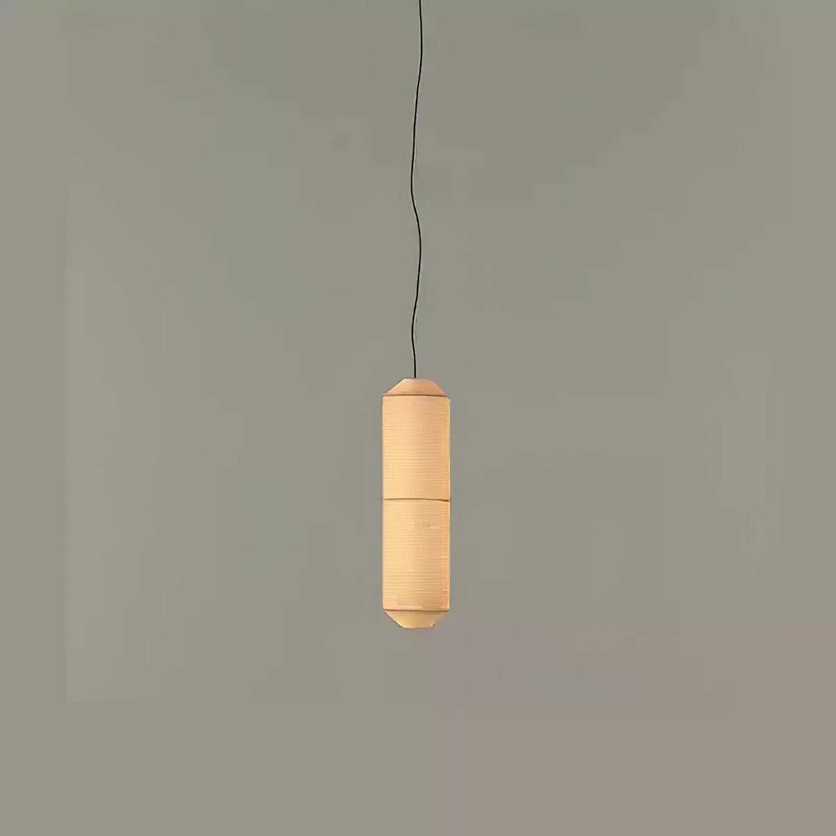 Citheis Modern Minimalist Natural Mulberry Silk Metal Pendant Lamp - Lamp Outdoor
