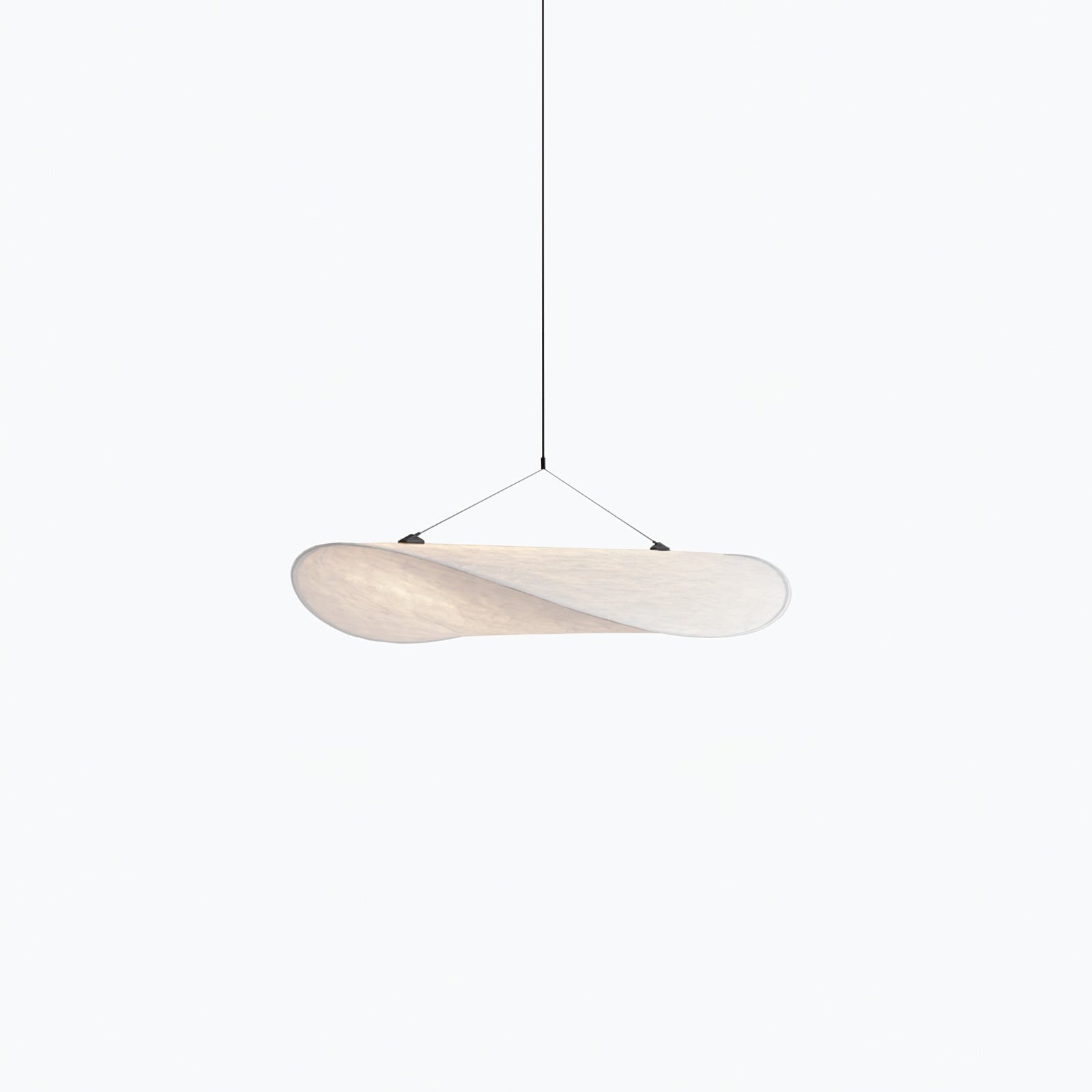 Tense Tyvek Pendant Lamp — Multi-Disc Arrangement