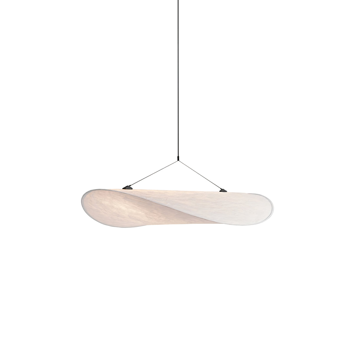 Tense Tyvek Pendant Lamp — Multi-Disc Arrangement