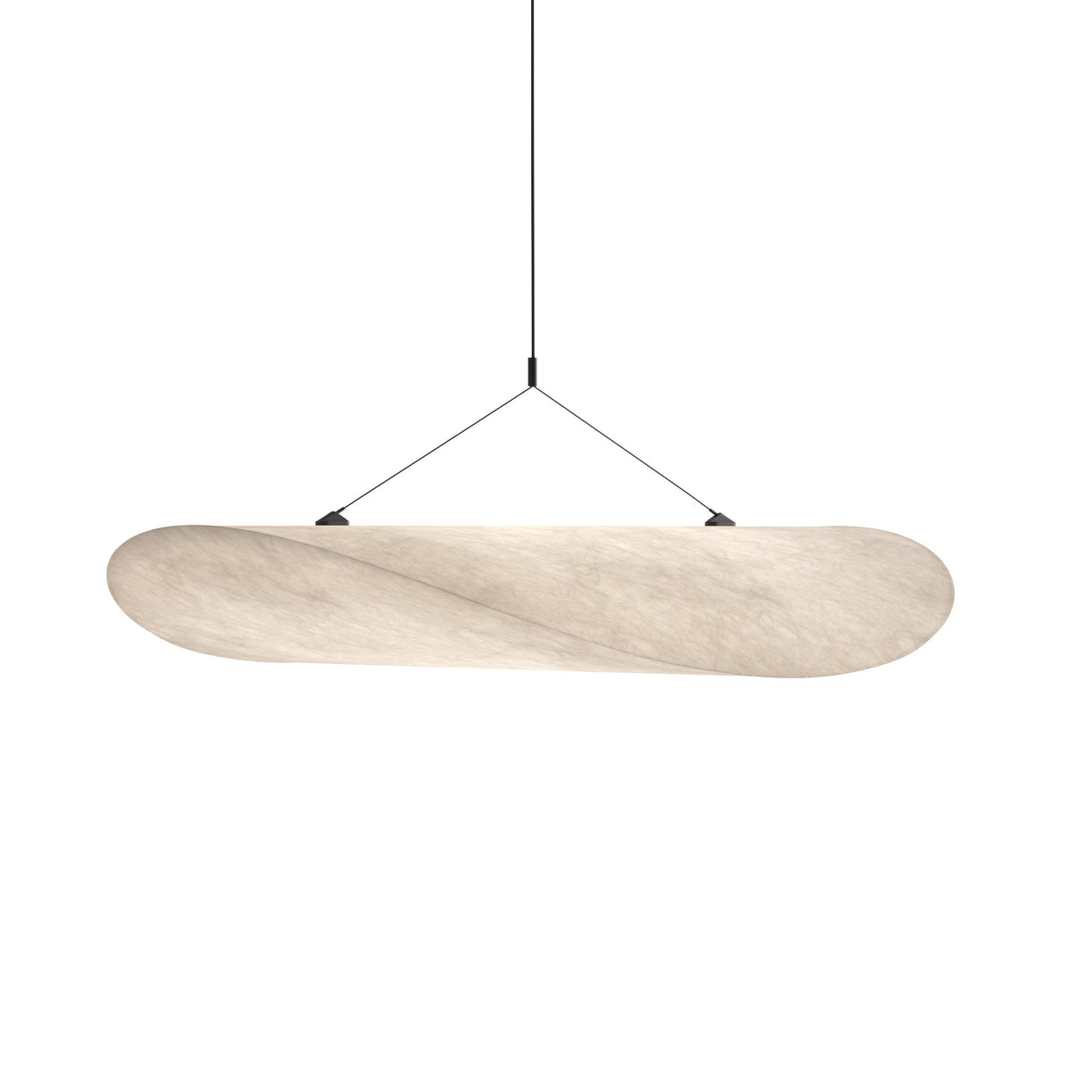 Tense Tyvek Pendant Lamp — Multi-Disc Arrangement