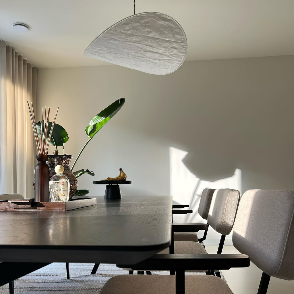 Tense Tyvek Pendant Lamp — Multi-Disc Arrangement