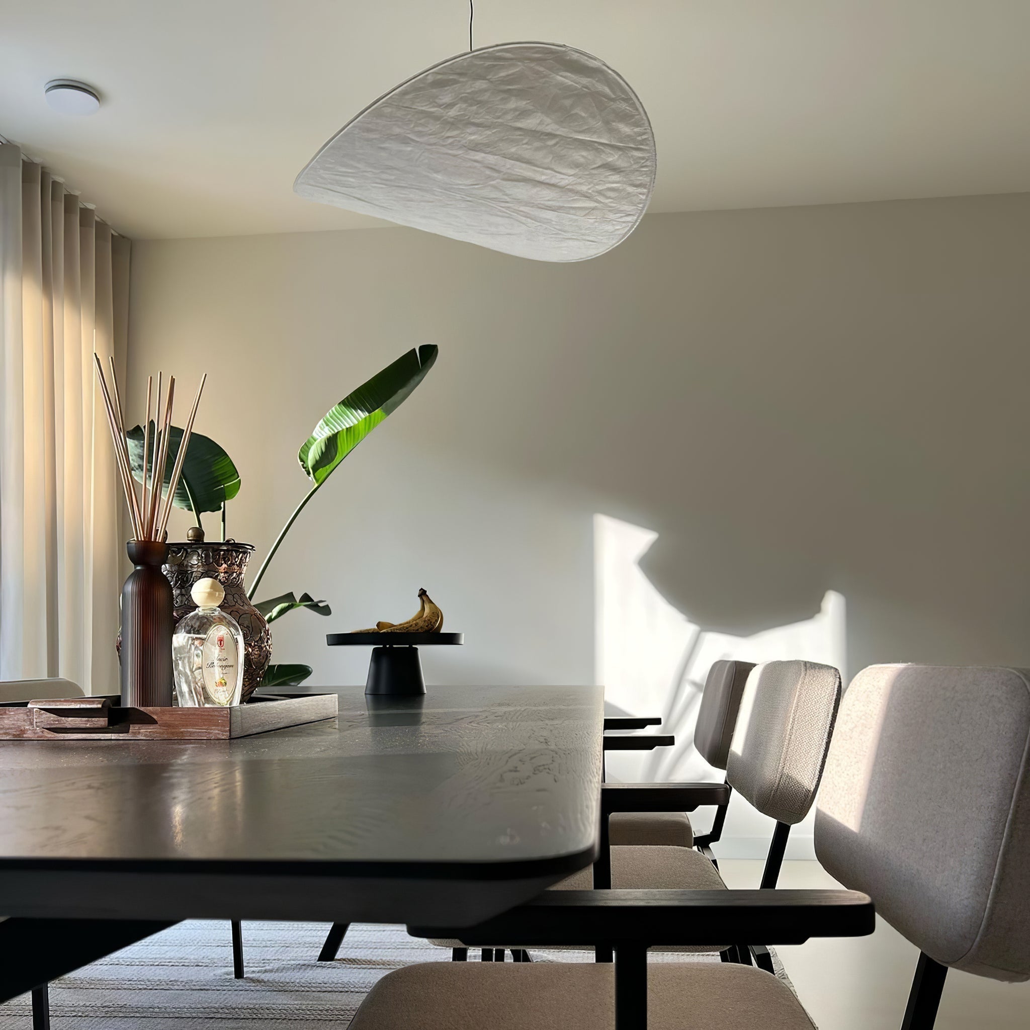 Tense Tyvek Pendant Lamp — Multi-Disc Arrangement