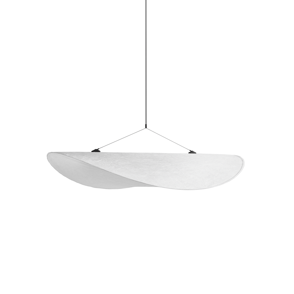 Tense Tyvek Pendant Lamp — Multi-Disc Arrangement