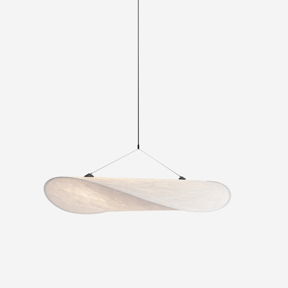 Tense Tyvek Pendant Lamp — Multi-Disc Arrangement