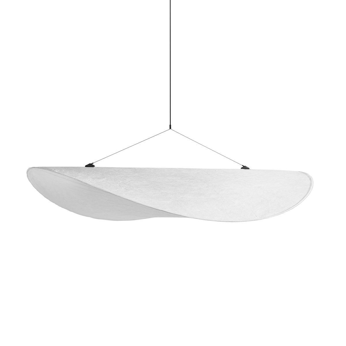 Tense Tyvek Pendant Lamp — Multi-Disc Arrangement