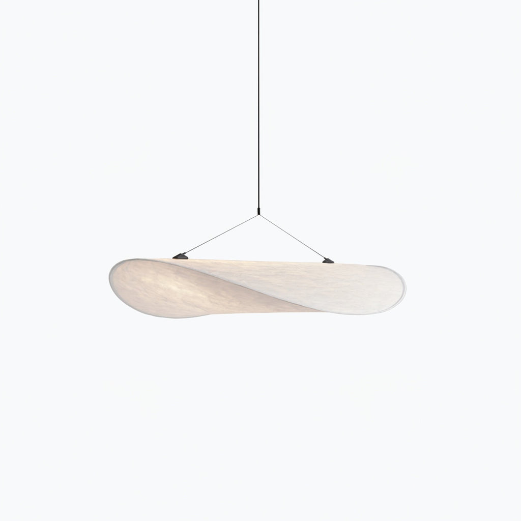 Tense Tyvek Pendant Lamp — Multi-Disc Arrangement