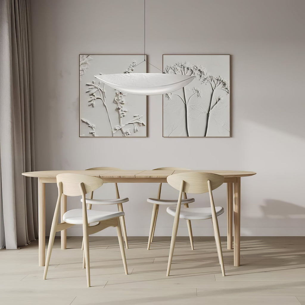 Tense Tyvek Pendant Lamp — Multi-Disc Arrangement