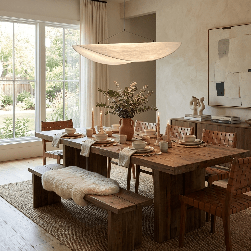 Tense Sculptural Pendant Light — Floating Silhouette & Multi Head Cluster Configuration