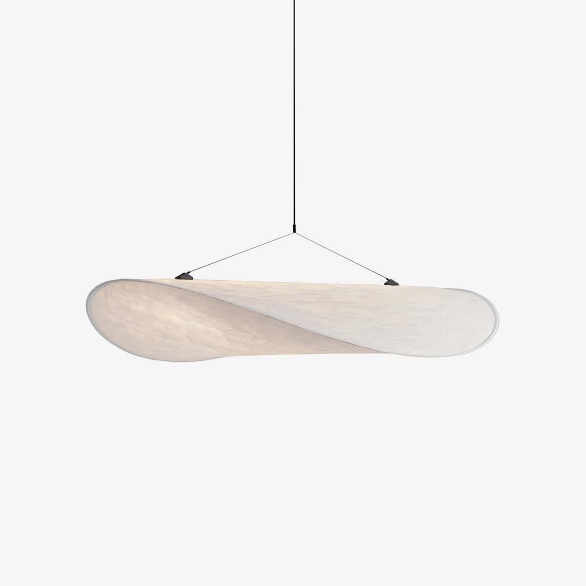Tense Tyvek Pendant Lamp — Multi-Disc Arrangement