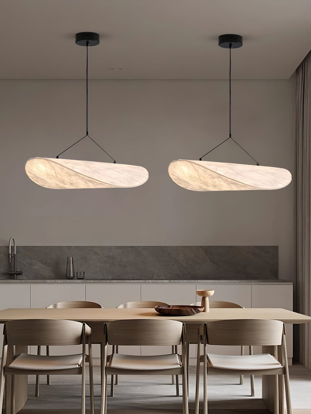 Tense Sculptural Pendant Light — Floating Silhouette & Multi Head Cluster Configuration