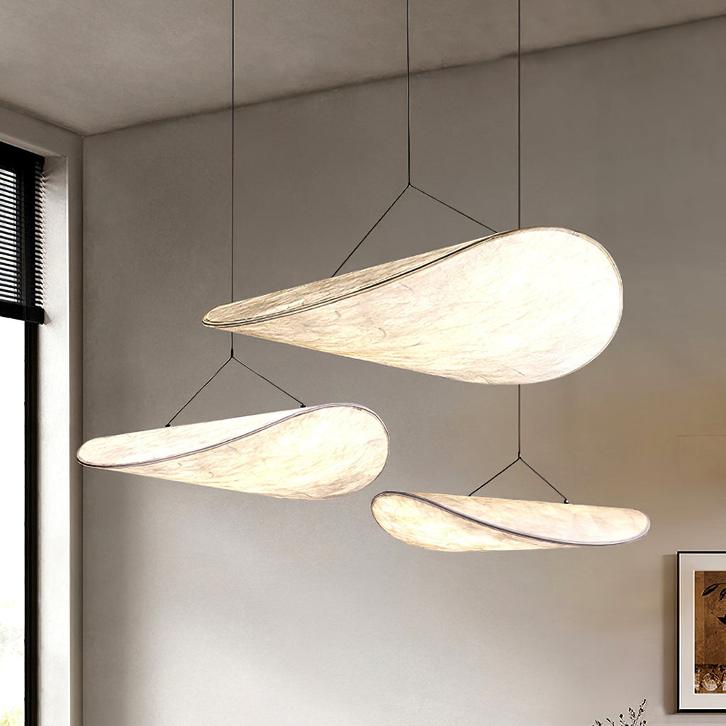 Tense Sculptural Pendant Light — Floating Silhouette & Multi Head Cluster Configuration
