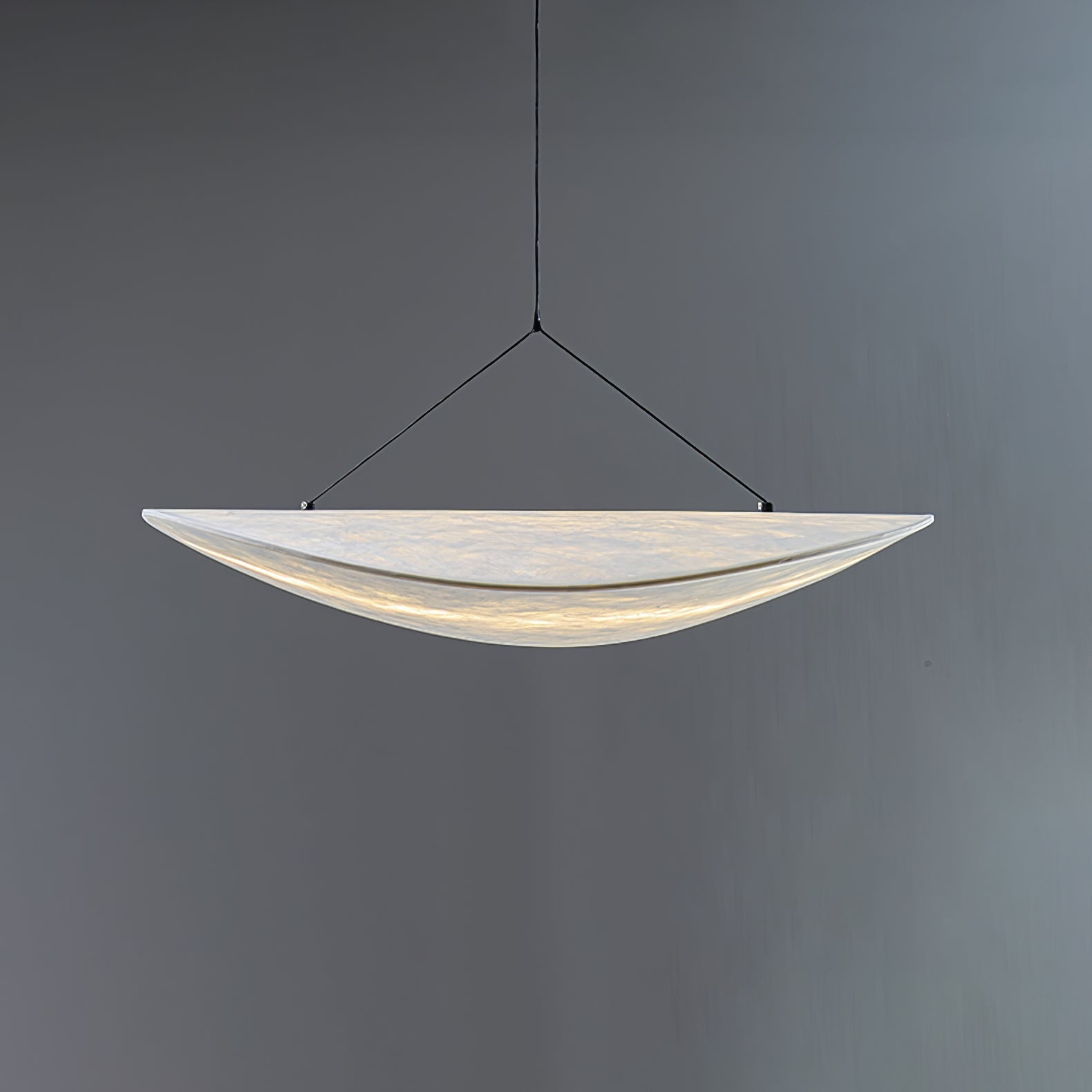 Tense Sculptural Pendant Light — Floating Silhouette & Multi Head Cluster Configuration