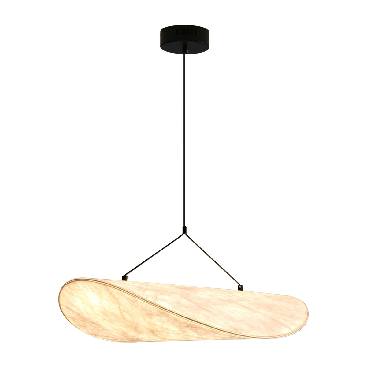 Tense Sculptural Pendant Light — Floating Silhouette & Multi Head Cluster Configuration