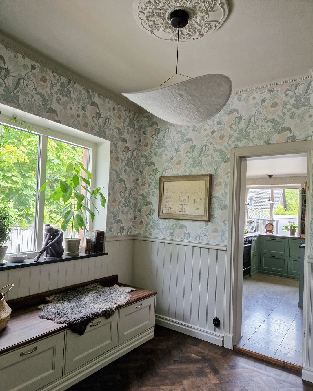 Tense Tyvek Pendant Lamp — Multi-Disc Arrangement