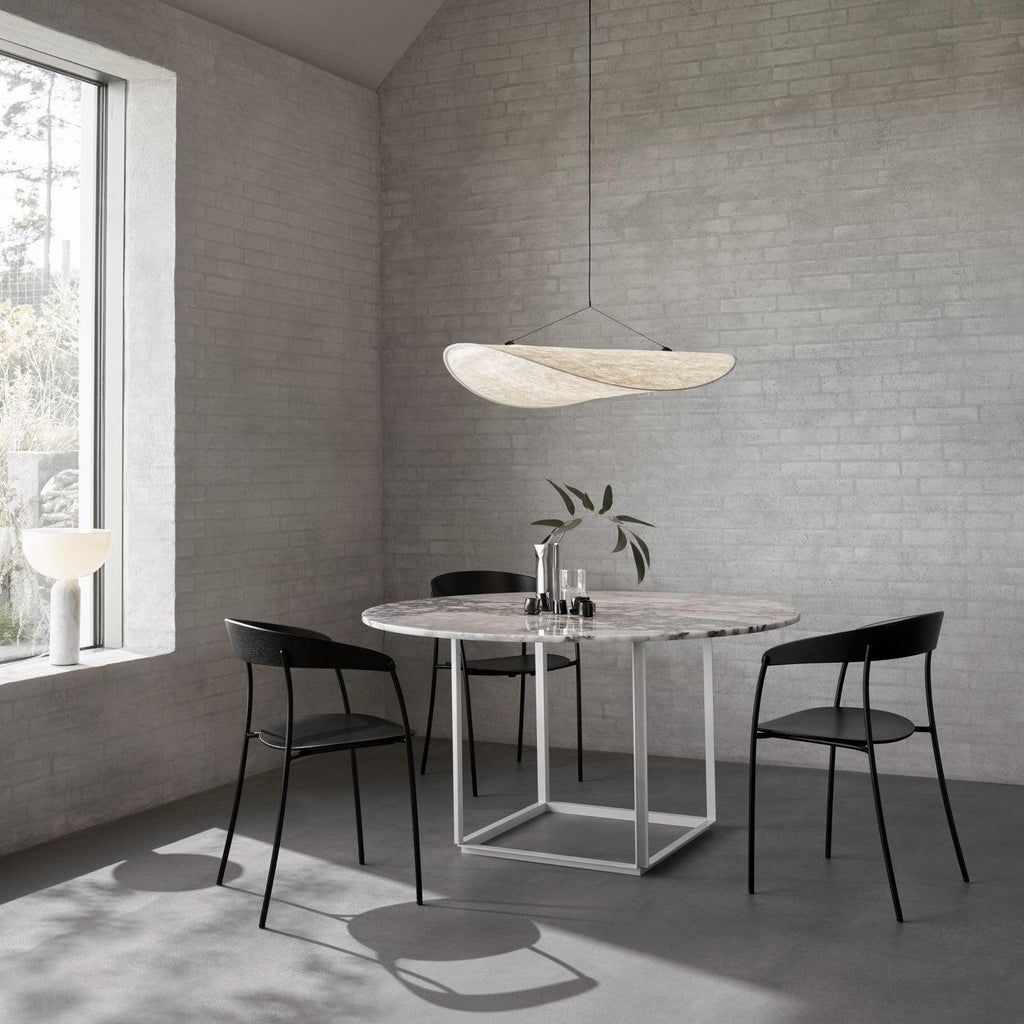 Tense Tyvek Pendant Lamp — Multi-Disc Arrangement
