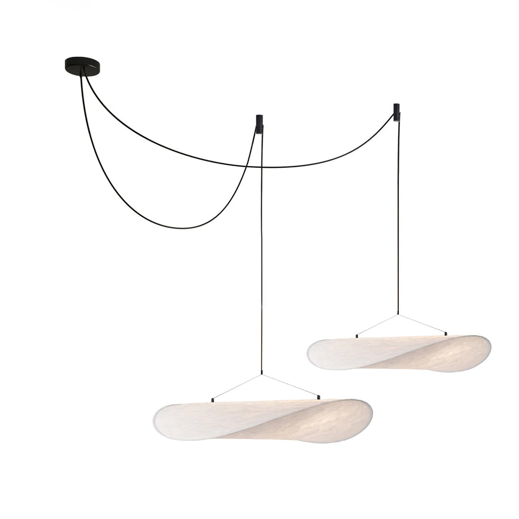 Tense Sculptural Pendant Light — Floating Silhouette & Multi Head Cluster Configuration