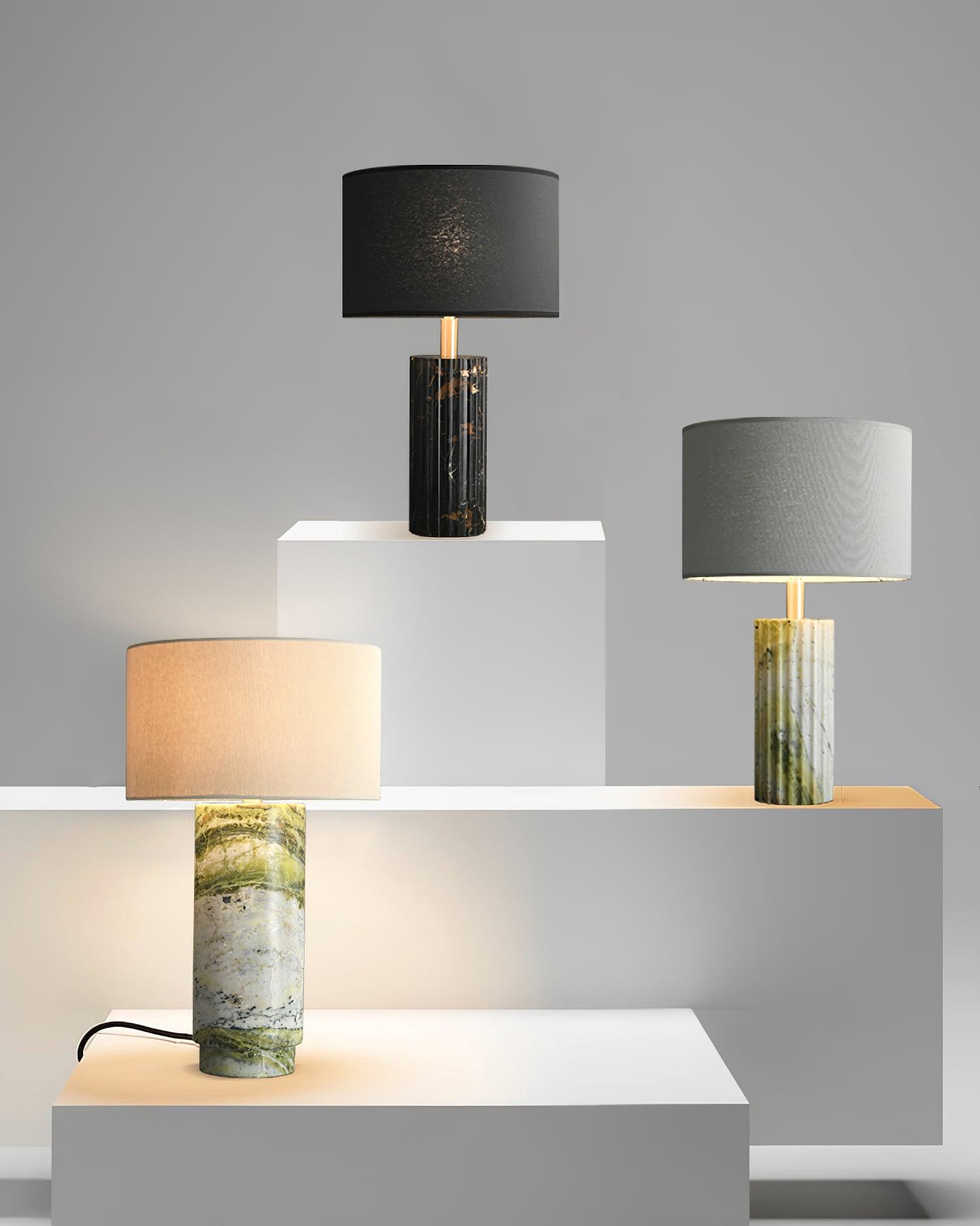 Lampada da tavolo Terra testurizzata