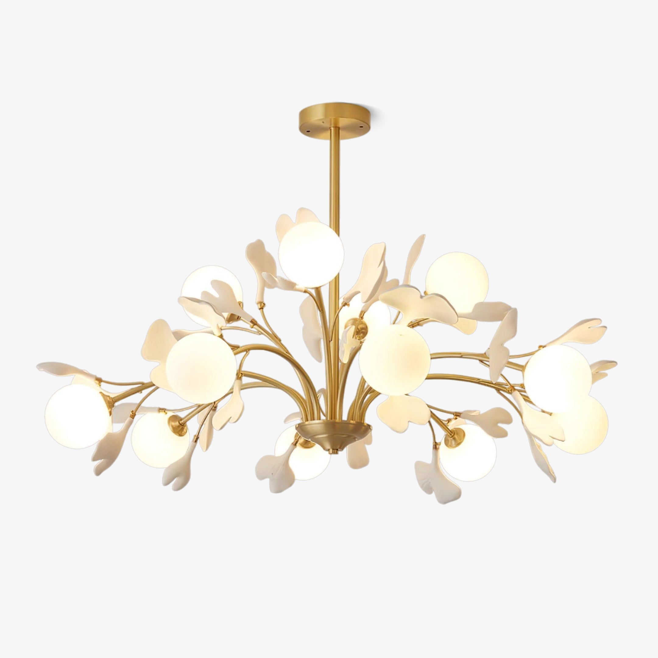 Thalassa Gingko Chandelier - Vakkerlight