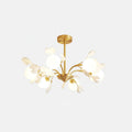 Thalassa Gingko Chandelier — Multi-Arm Design with Central Column