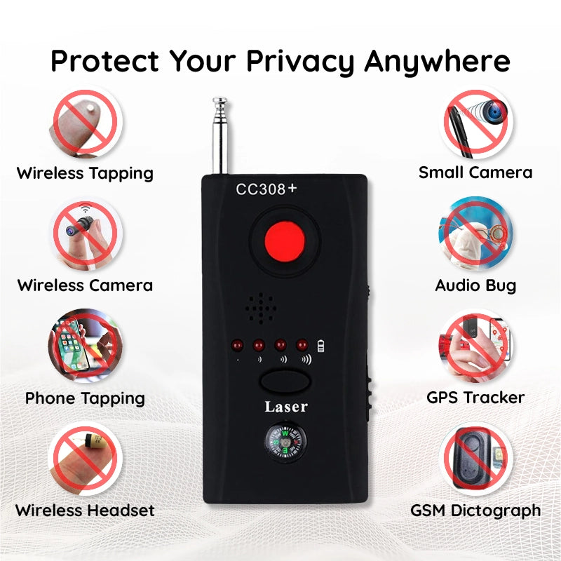 أفضل كاشف للأجهزة التنصت - كاشف الكاميرات المخفية والميكروفونات