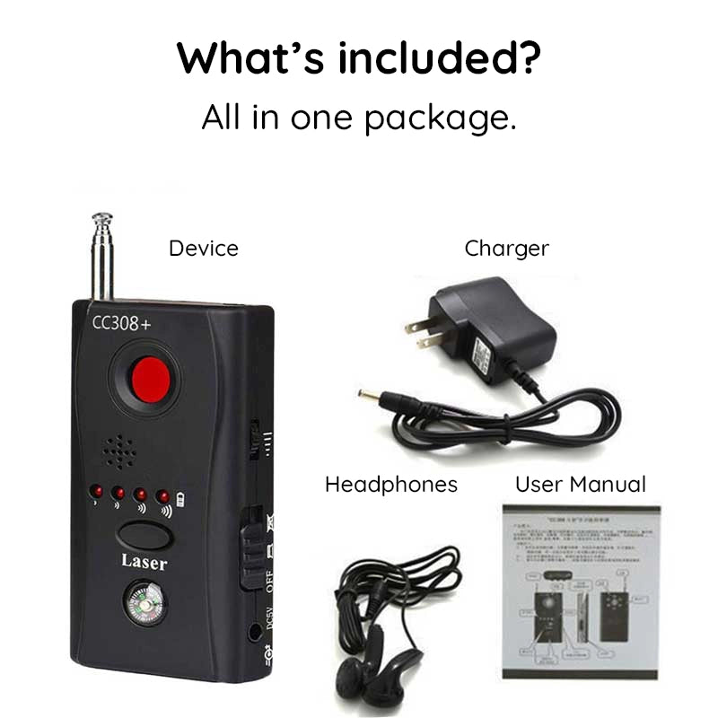 أفضل كاشف للأجهزة التنصت - كاشف الكاميرات المخفية والميكروفونات