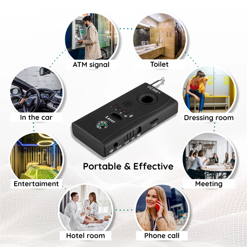 أفضل كاشف للأجهزة التنصت - كاشف الكاميرات المخفية والميكروفونات