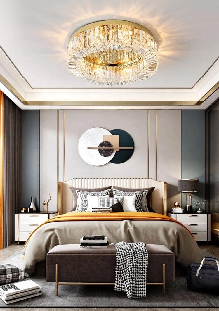 Lunaria | Lampadario a Corona di Cristallo | Orntli