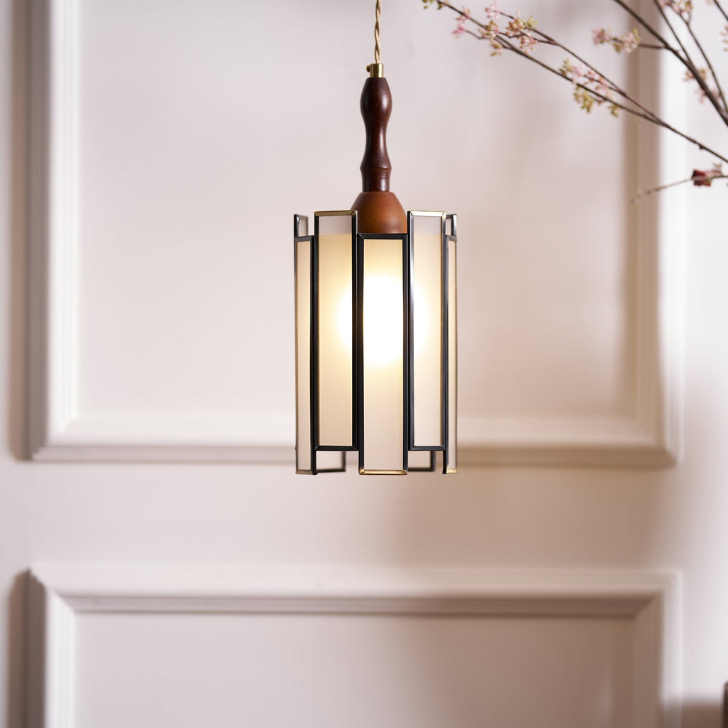Tiffany Stained Glass Pendant Lamp — Vibrant Decorative Ceiling Light