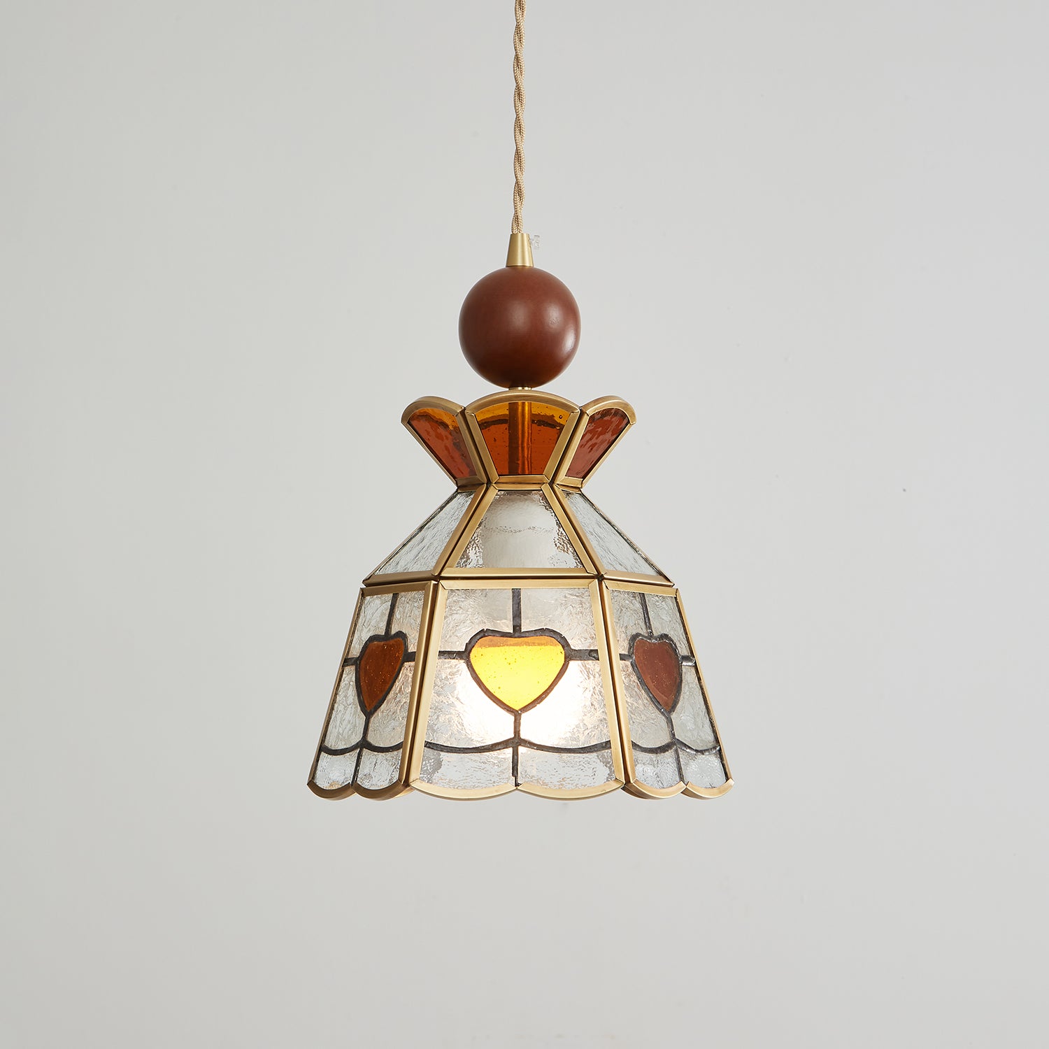 Tiffany Stained Glass Pendant Lamp — Vibrant Decorative Ceiling Light