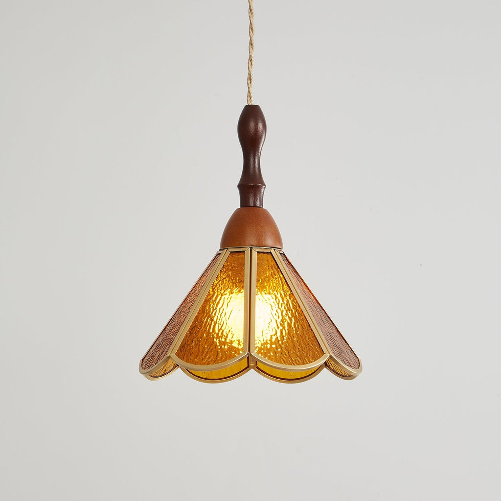 Tiffany Stained Glass Pendant Lamp — Vibrant Decorative Ceiling Light