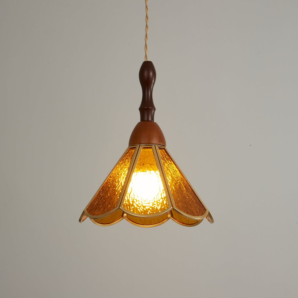 Tiffany Stained Glass Pendant Lamp — Vibrant Decorative Ceiling Light
