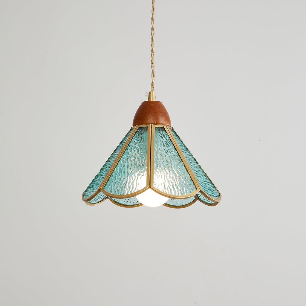 Tiffany Stained Glass Pendant Lamp — Vibrant Decorative Ceiling Light